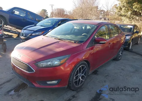 2017 Ford Focus Sel z USA, uszkodzony, nr VIN 1FADP3H25HL241136